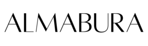 AlmaBura Logo in Black Font